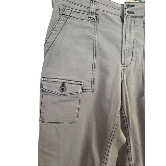 Anthropologie The Wanderer Womens Gray Light Washed Cargo Pants Size 30 - Picture 2 of 16